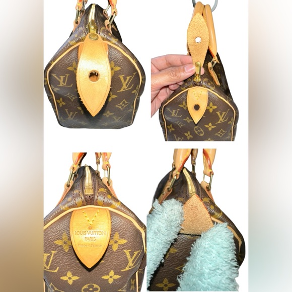 134 Louis Vuitton Speedy Monogram Size 25 - Picture 3 of 12